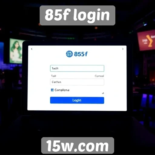 Mudanças na interface do 85f login atraem novos usuários