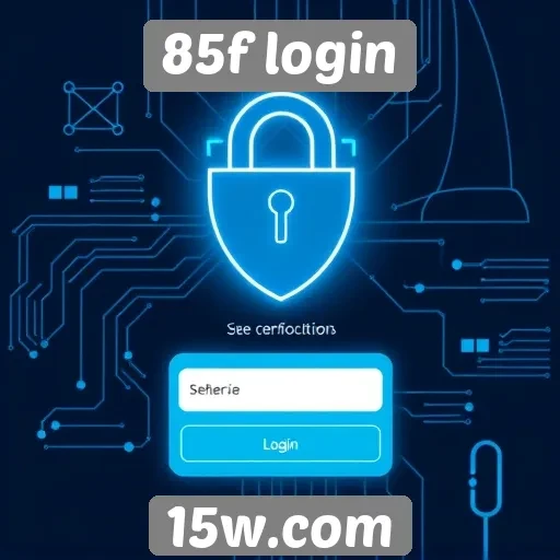 Segurança e privacidade no 85f login